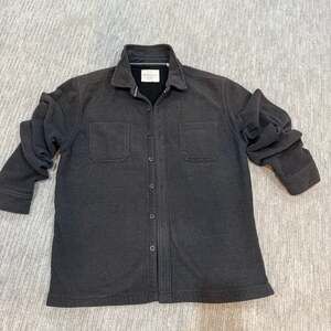 Weatherproof Vintage Corduroy Fleece-Lined Button-Up Shirt Jacket
